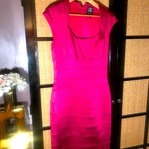 Hot Fuchsia Dress!
